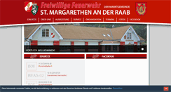 Desktop Screenshot of ff-sanktmargarethen.at