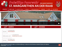 Tablet Screenshot of ff-sanktmargarethen.at